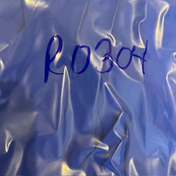 Amanda Uprichard Silk Royal Blue Sleeveless Dress Crisscross Back Size Large - Picture 9 of 9